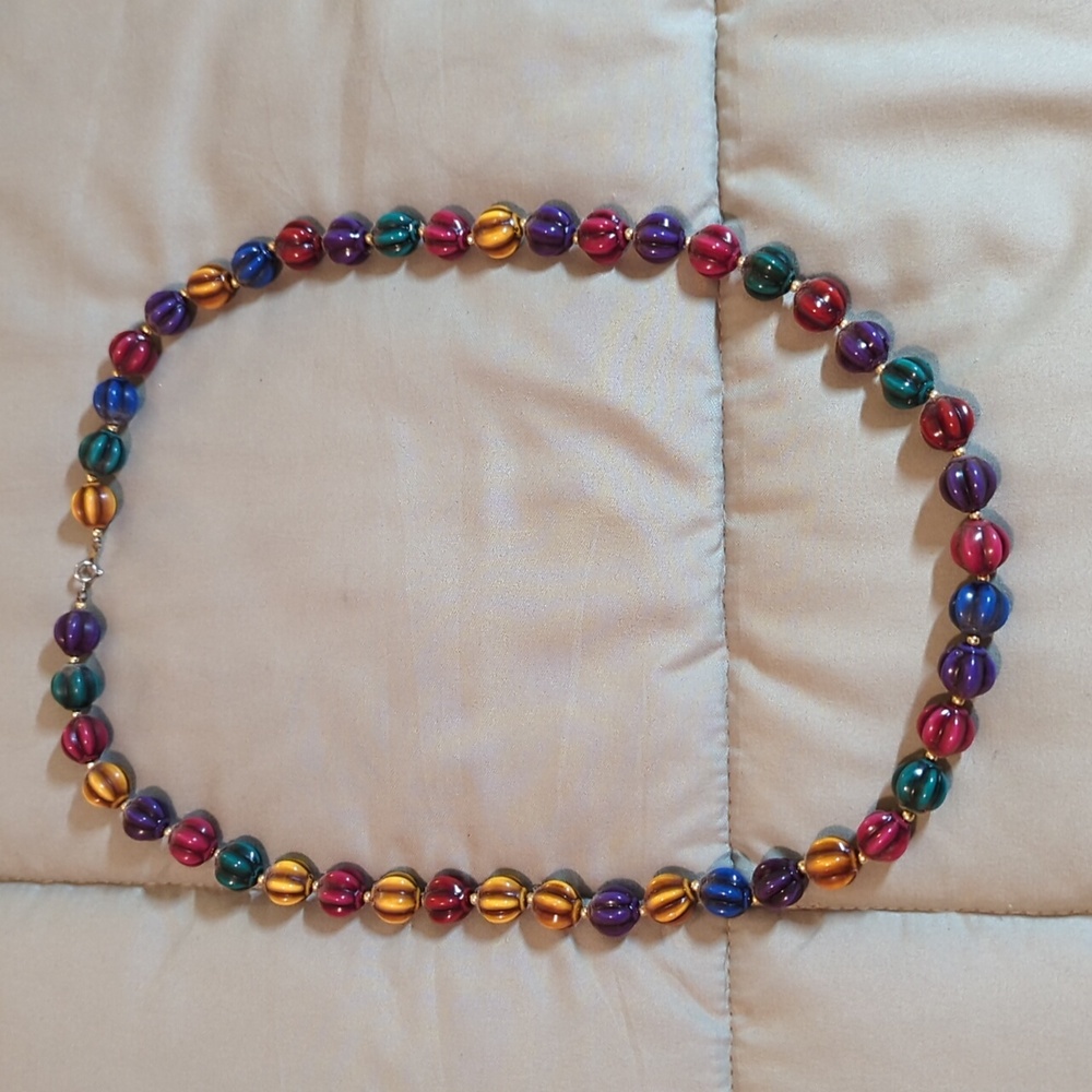 Multicolor Beaded Necklace